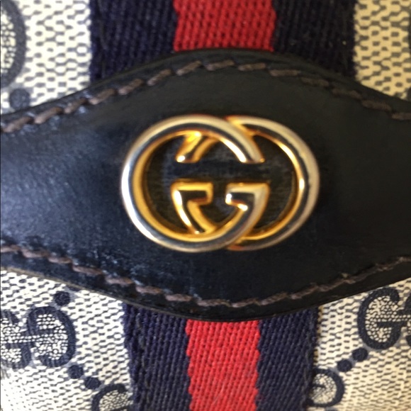 👜 Gucci Parfums 1980s Vintage Clutch - Picture 4 of 11
